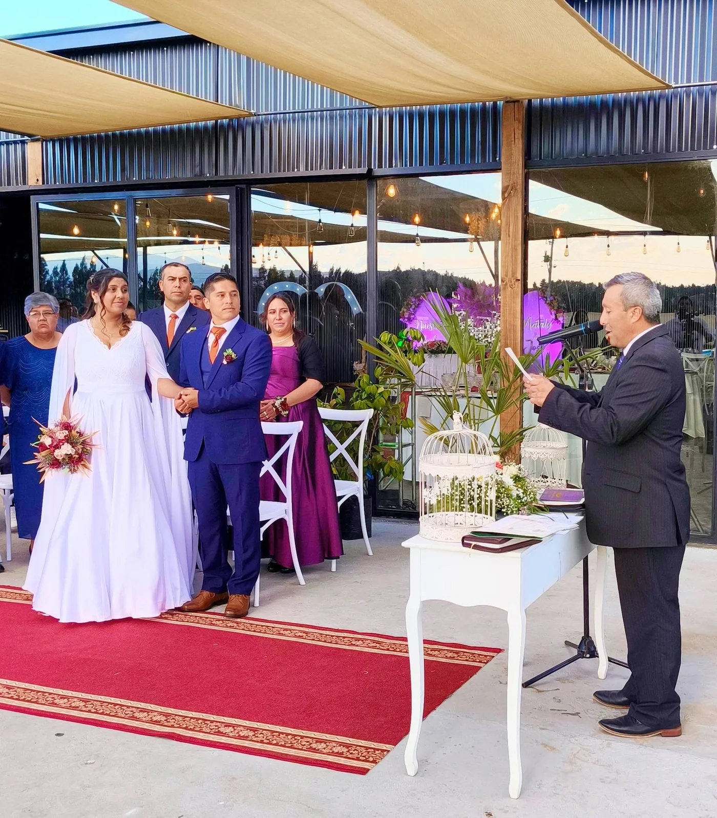 Matrimonio realizado en Centro de Eventos El Valle